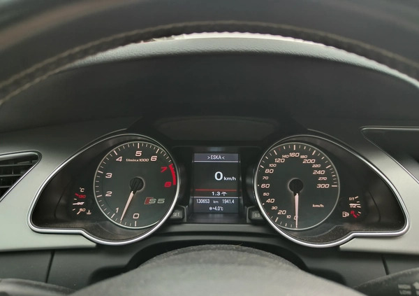 Audi S5 cena 64000 przebieg: 130000, rok produkcji 2010 z Sochaczew małe 79